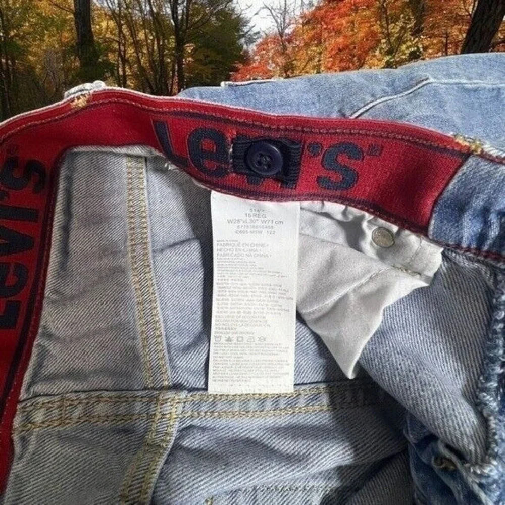 Levi's‎ 514 Jeans Boys Size 16R 28x30 Straight Leg Medium Wash Blue Denim Jeans
